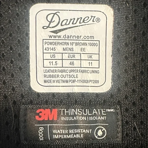 Danner Powderhorn Boots 11.5EE